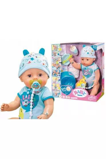 BABY born - Lalka interaktywna Soft Touch Ch�opiec 43 cm Zapf