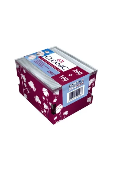 Cleanic Patyczki higieniczne do uszu 300 szt.