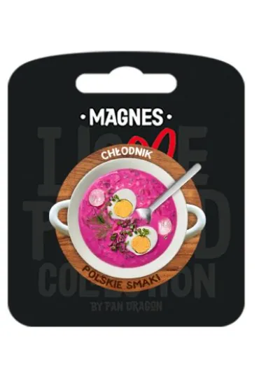 Pan Dragon Magnes I love Poland Polskie Smaki ILP-MAG-C-PL-28