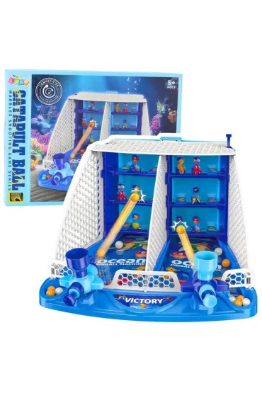 Strzelanie do celu pinball Ocean LeanToys