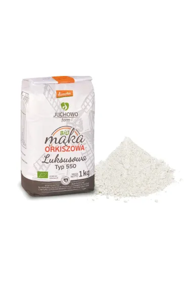 Juchowo M�ka orkiszowa luksusowa typ 550 demeter 1 kg Bio