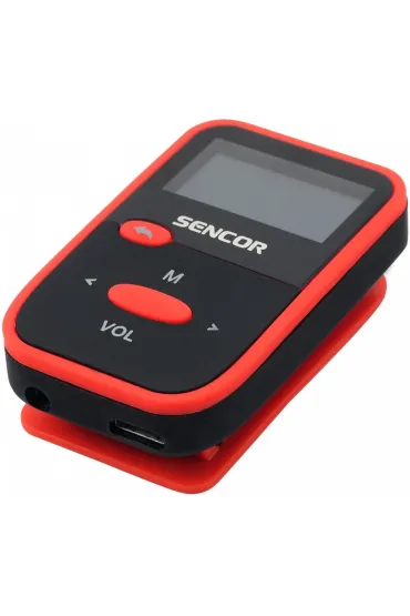 Sencor Odtwarzacz MP3 SFP 4408RD 8GB, Radio FM Wywietlacz LCD 1,1 call