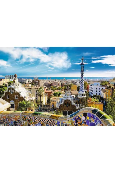 Puzzle 1500 el. Park G�ell, Barcelona Trefl