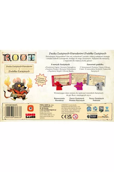 Root: Paczka Zaci�nych Maruder�w Portal Games - C. Wehrle, J. Yearsley, N. Brachmann, P. Leder