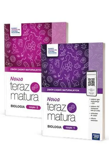 Pakiet Matura 2026: Nowa Teraz matura. Biologia. Vademecum, Nowa Teraz matura. Chemia. Vademecum, Nowa Teraz matura. Biologia. Zbi�r zada� maturalnych. Cz�� 1 i 2, Nowa Teraz matura. Chemia. Zbi�r zada� maturalnych. Cz�� 1 i 2
