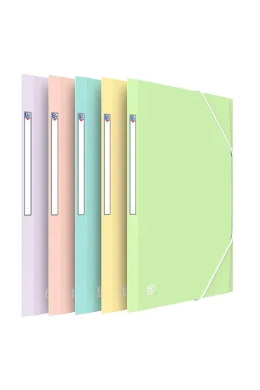 Oxford Teczka z gumk� A4 Urban Pastel PP mix