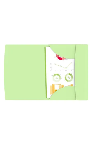 Oxford Teczka z gumk� A4 Urban Pastel PP mix