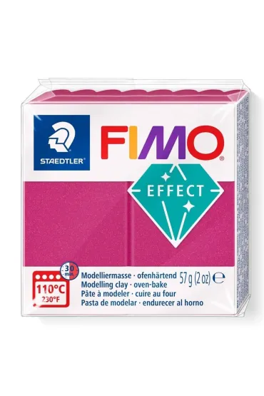 Staedtler Masa termoutwardzalna Fimo 57g bordowy metaliczny
