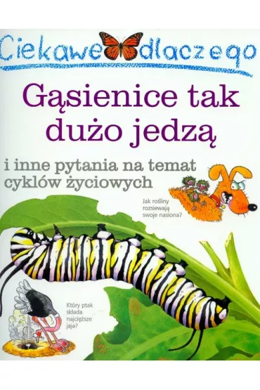 Ciekawe dlaczego g�sienice tak du�o jedz� i inne pytania na temat cykl�w �yciowych - Belinda Weber