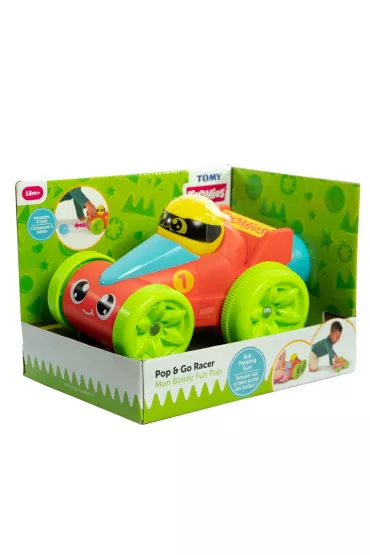 Toomies pi�eczkowa wy�cig�wka czerwona Pop&Go TOMY