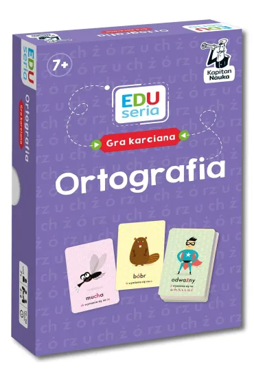 EDUseria. Ortografia. Gra karciana Kapitan Nauka - Bo�ena Dybowska