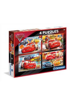 Puzzle 2x20+2x60 el. Cars 3 07611 Clementoni