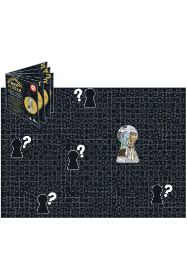 Puzzle 1000 Surprise Puzzle Rycerze 113801 Educa