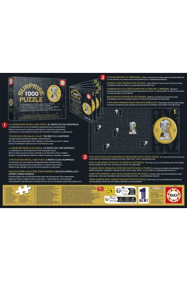 Puzzle 1000 Surprise Puzzle Rycerze 113801 Educa