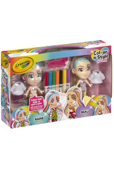 Colour&Style T�czowe bli�niaczki CRAYOLA