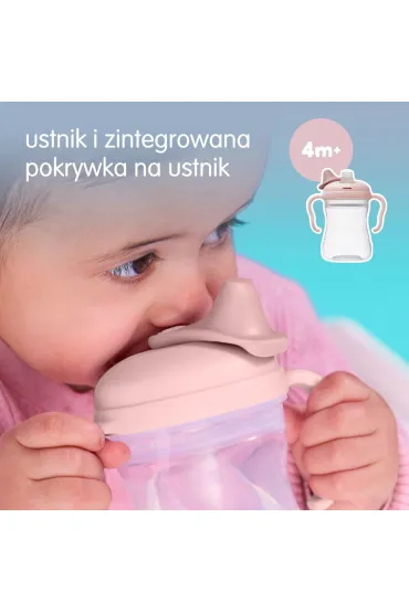 b.box Kubek 3w1 zestaw, Blush 240 ml