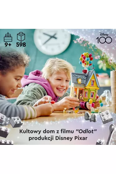 LEGO Disney Dom z bajki "Odlot" 43217