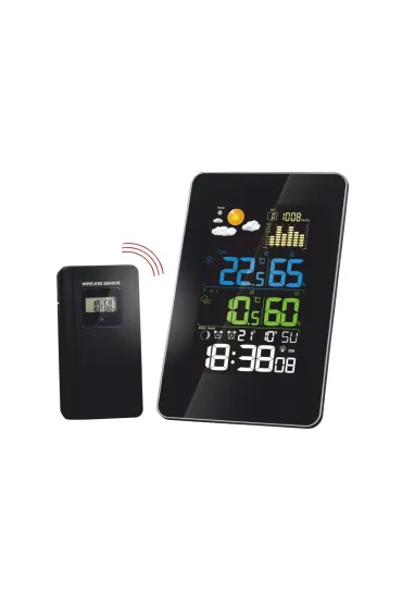 Terdens Termometr elektroniczny zew./wew . stacja pogody bezp. galaxy