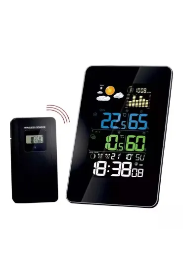 Terdens Termometr elektroniczny zew./wew . stacja pogody bezp. galaxy