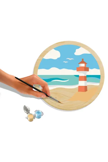 Ravensburger CreArt Wooden: Latarnia morska 20cm