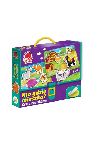 Kto gdzie mieszka? Gra z rzepami Roter Kafer