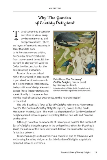 Boadicea's Tarot of Earthly Delights, Tarot ziemskich rozkoszy Boadicei, karty do wr�enia - Caroline  Kenner