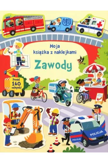 Moja ksi��ka z naklejkami Zawody - Hannah  Watson