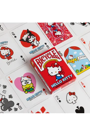 Karty Hello Kitty 50th Anniversary BICYCLE Quint