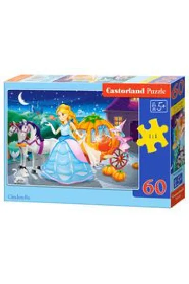Puzzle 60 el. Kopciuszek Castorland