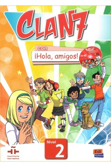 Clan 7 con Hola, amigos! 2. Podr�cznik - Maria Castro