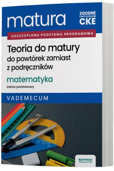 Matura 2026. Matematyka. Teoria do matury. Vademecum. Zakres podstawowy - Adam Konstantynowicz, Anna Konstantynowicz, Ma�gorzata Paj�k