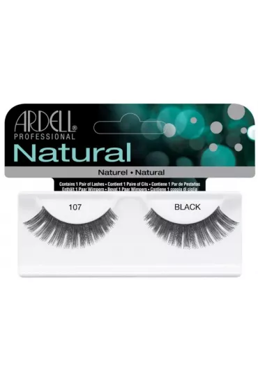 Ardell Natural 107 1 para sztucznych rzs Black
