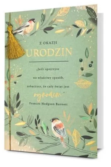 Karnet okazjonalny B6 z kopert� Urodziny PAN DRAGON HM200-2976