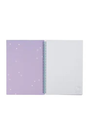 Patio Ko�obrulion A4 100k.w kratk� metalowa spirala Hello Kitty pink wz�r 1
