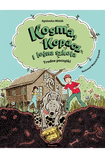 Ksi��ka z autografem. Kosma, Kopacz i le�na szko�a - Agnieszka Misiak