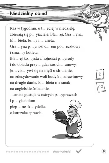Radosne dyktanda. Klasa 2 - Marta Kurdziel