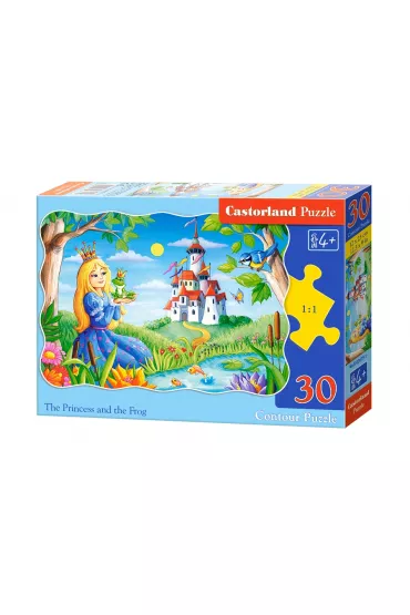 Puzzle 30 el. The Princess and the Frog Castorland
