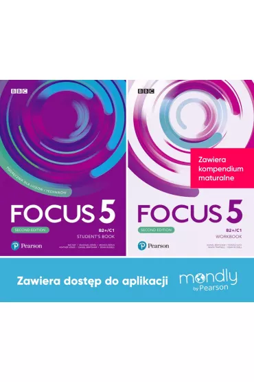 Pakiet Focus Second Edition 5. Student's Book + Workbook - Beata Trapnell, Daniel Brayshaw, Vaughan Jones, Sue Kay, Tomasz Siuta, Heather Jones, Monica  Berlis, Dean Russell