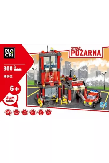 Klocki Stra� Po�arna Blocki 300elem. (KB8052)