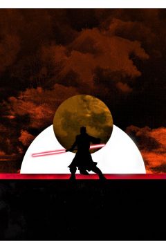 Sol Lunaris - Darth Maul, Gwiezdne Wojny Star Wars - plakat 30x40 cm