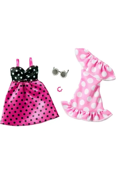 Barbie. Ubranka + akcesoria 2-pak HYV04 Mattel