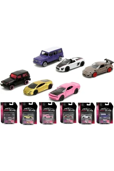 Jada pink slips W3GT 1:64 mix