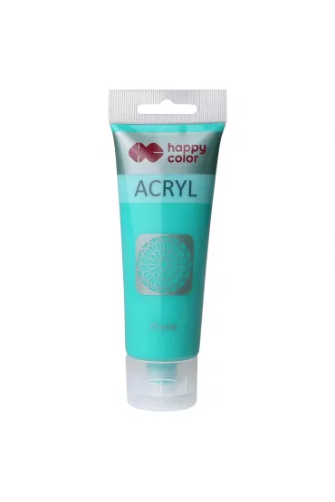 Happy Color Farba akrylowa tubka zielona 75ml