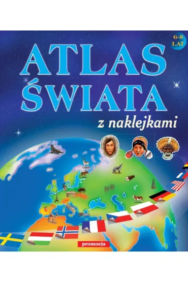 Naklejanki - Atlas �wiata Z Naklejkami - Mariola Langowska-Ba�ys, Teresa Warzecha