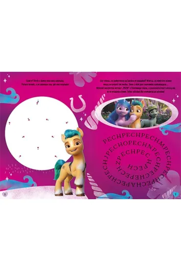 Zabawy i zadania z naklejkami. My Little Pony. Wydanie filmowe