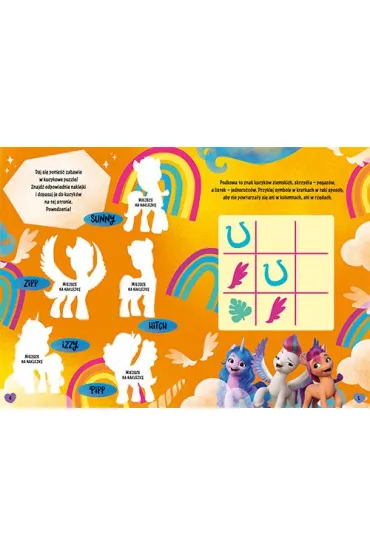 Zabawy i zadania z naklejkami. My Little Pony. Wydanie filmowe