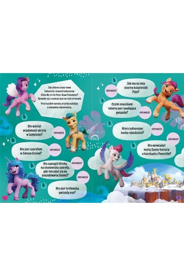 Zabawy i zadania z naklejkami. My Little Pony. Wydanie filmowe