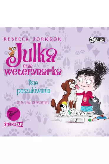 Audiobook Psie poszukiwania. Julka ma�a weterynarka. Tom 7 CD - Rebecca Johnson