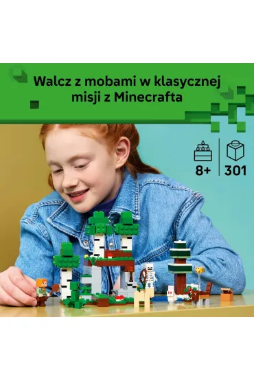 LEGO Minecraft Przetrwanie pierwszej nocy 21593