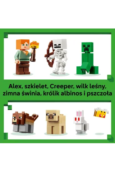 LEGO Minecraft Przetrwanie pierwszej nocy 21593